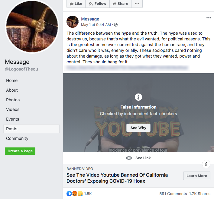 banned.video Facebook post4
