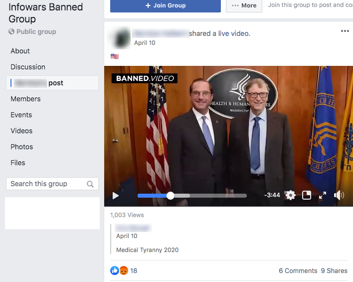  banned.video FB post