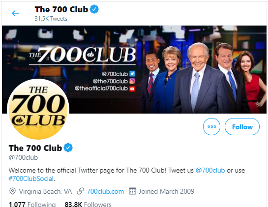 700 Club Twitter