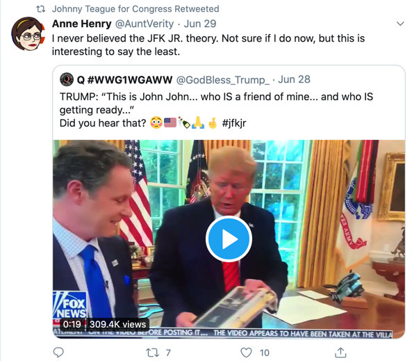 Johnny Teague QAnon Twitter3