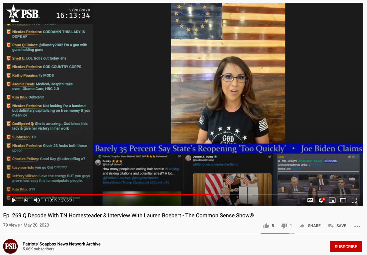 Boebert Patriots' Soapbox