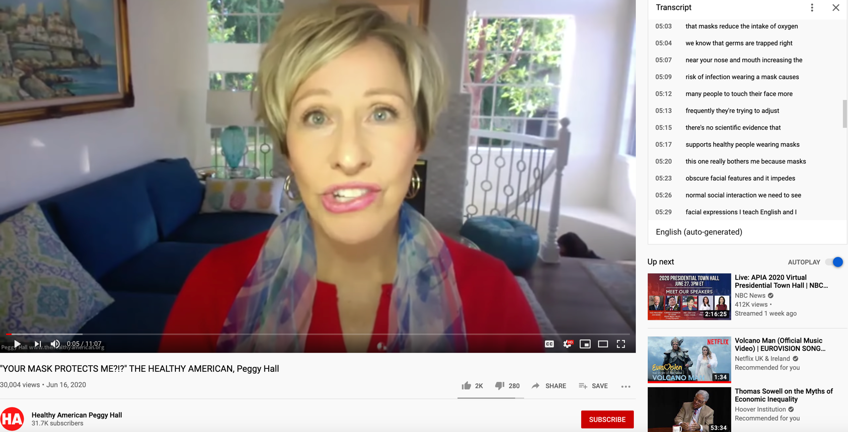 Peggy Hall YouTube video3