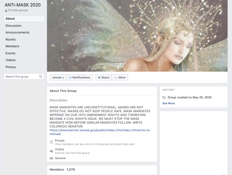 Image of Facebook group