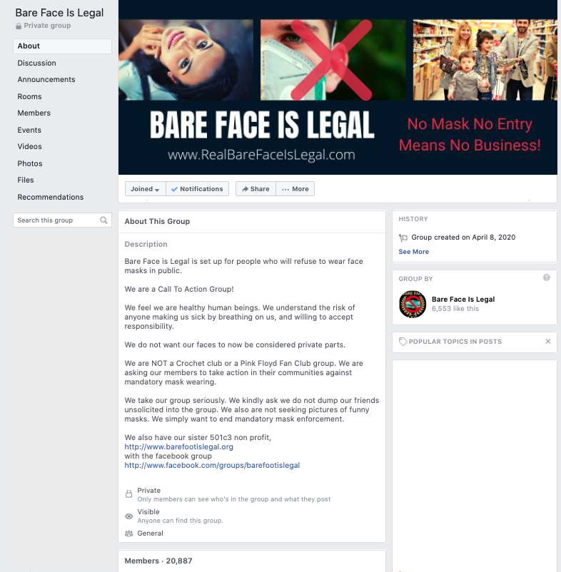 Image of Facebook group