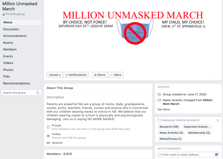 Image of Facebook group