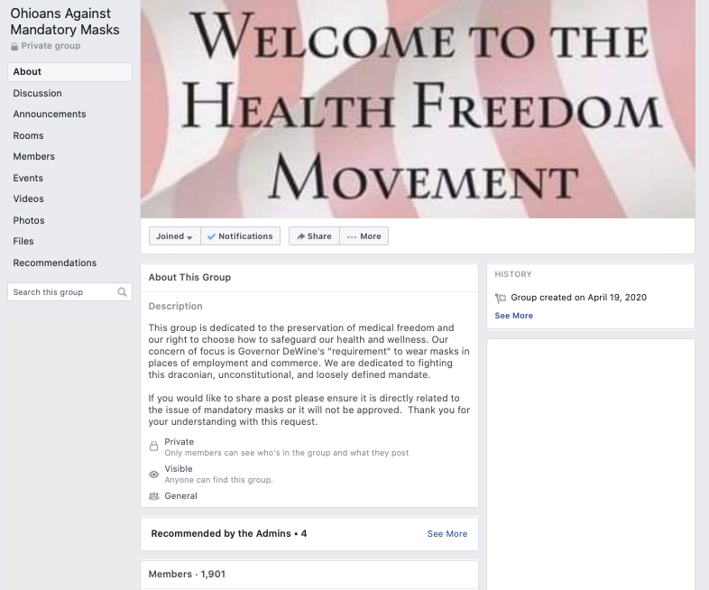 Image of Facebook group