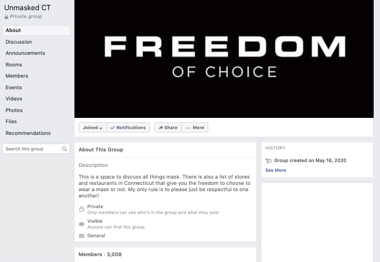 Image of Facebook group