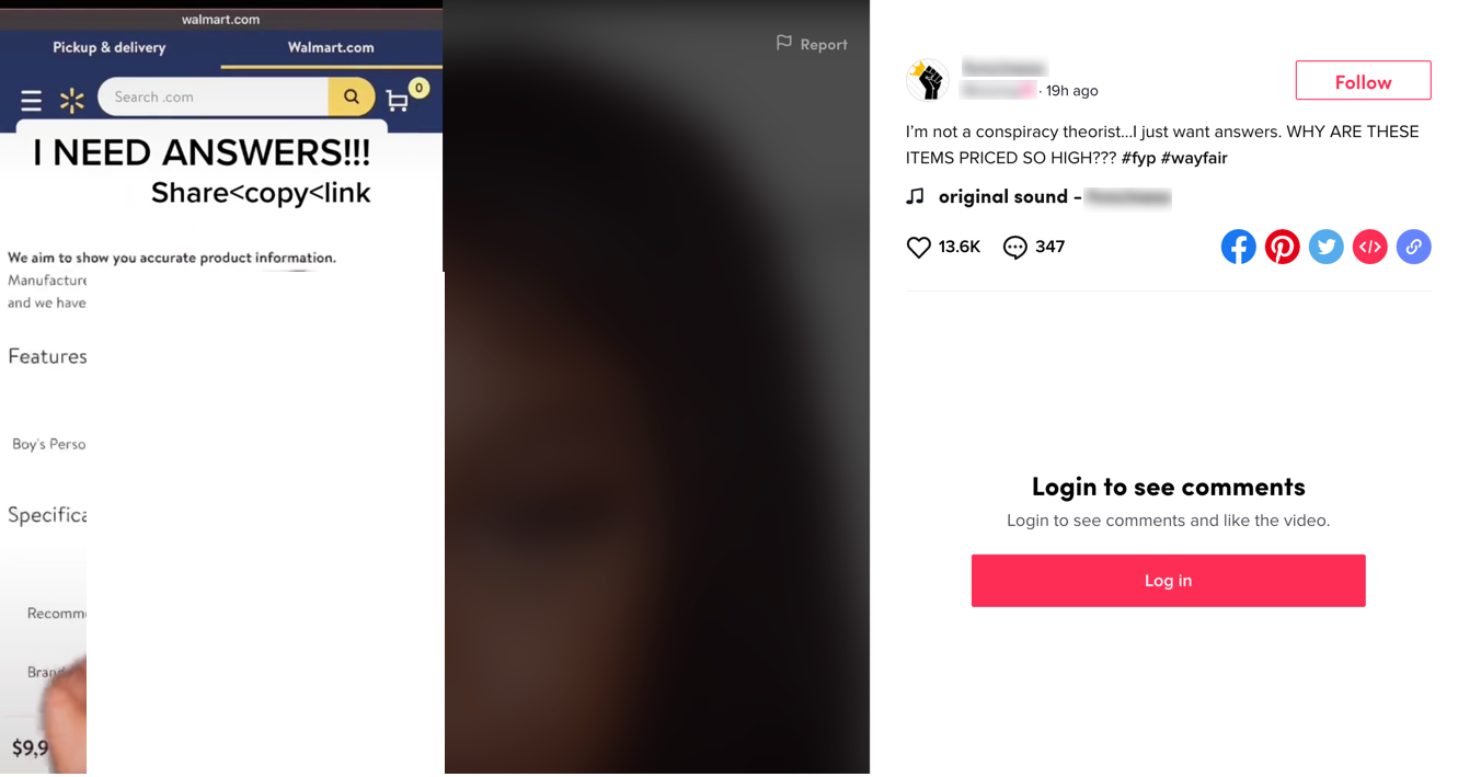 Wayfair TikTok video8