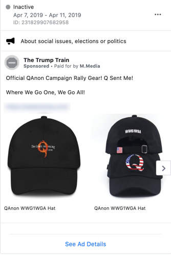 Facebook QAnon ads2