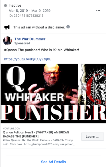 Facebook QAnon ads9