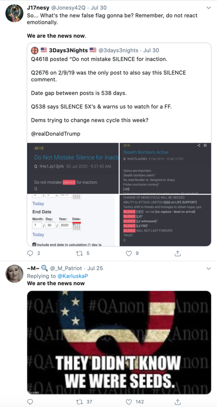 we are the news now QAnon