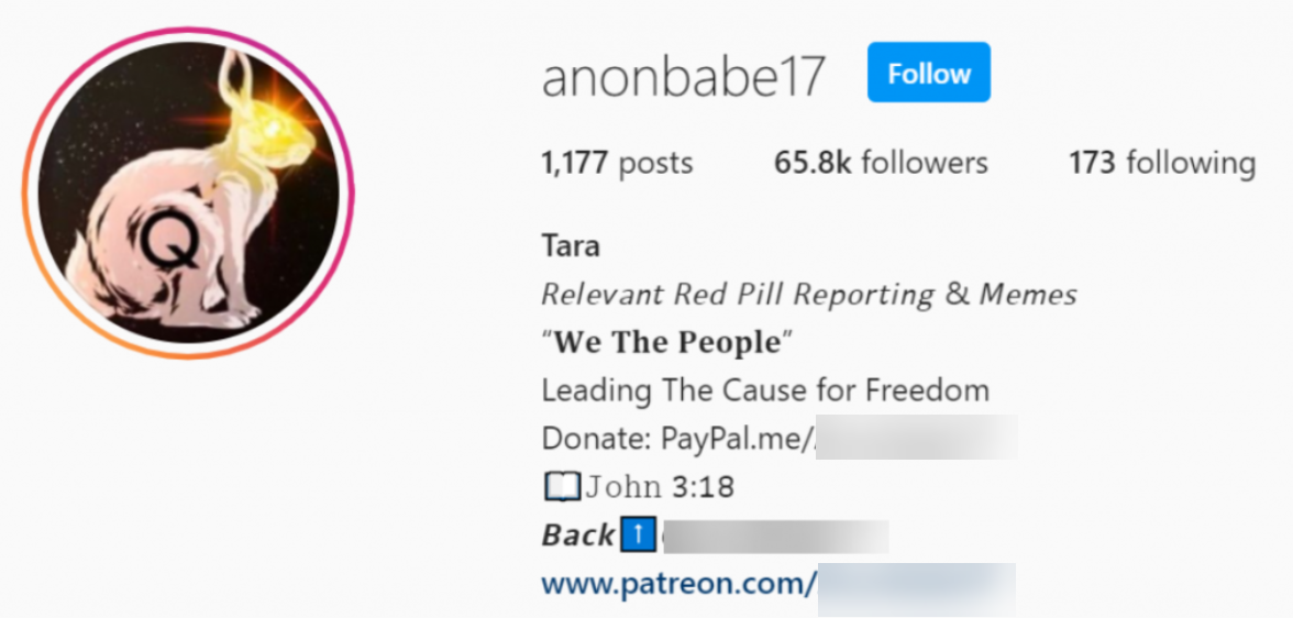 Screenshot of @anonbabe17 9/3