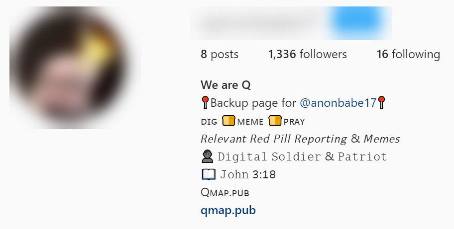 Screenshot of back-up account for @anonbabe17