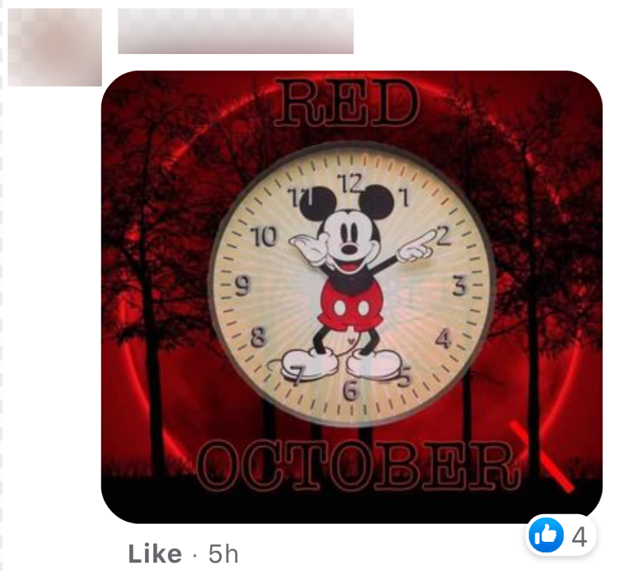 Red October/Mickey Mouse