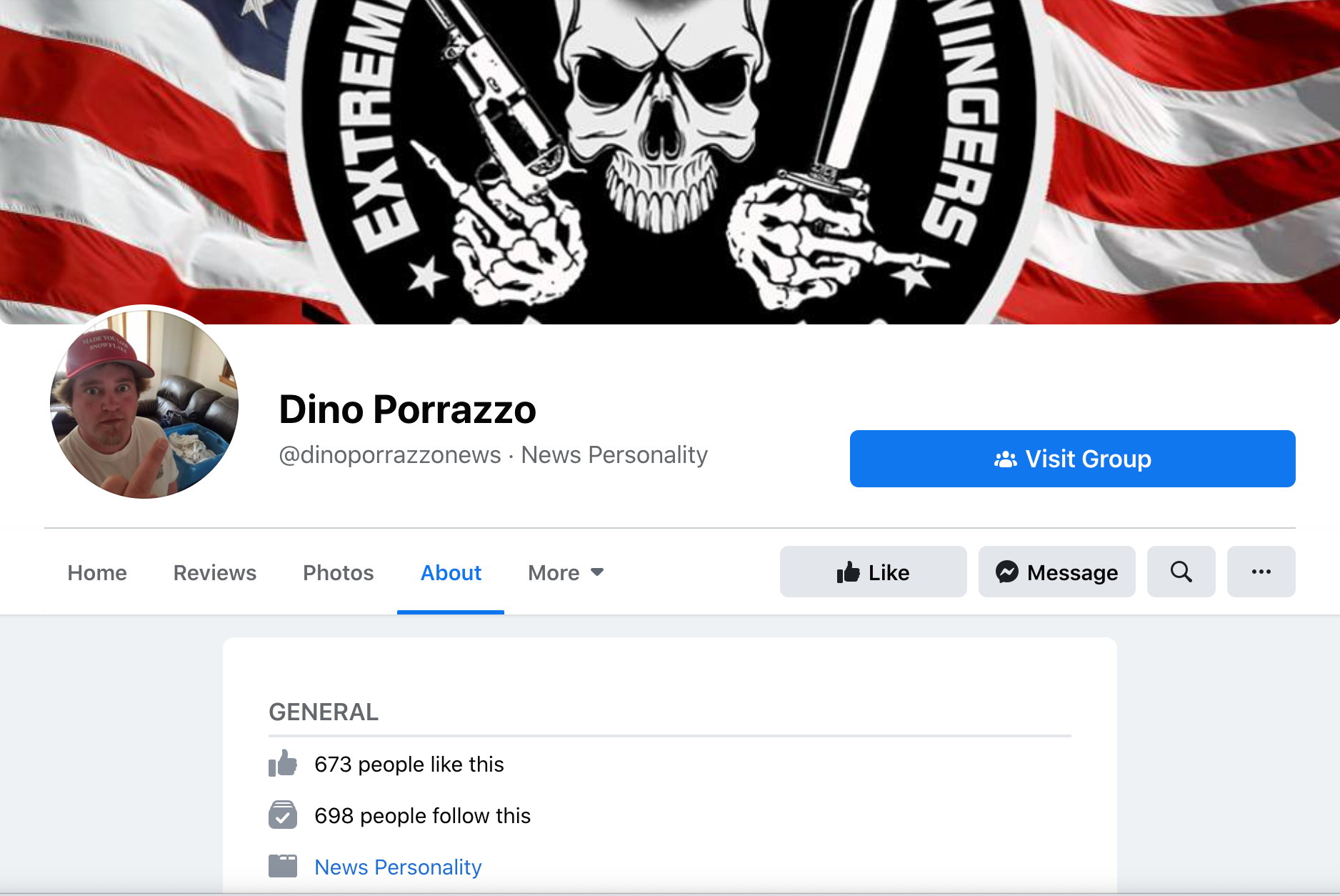 Porrazzo associated Facebook page 