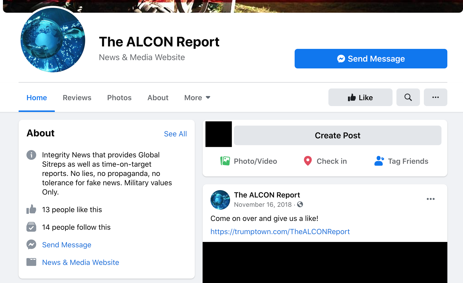 Porrazzo associated Facebook page 