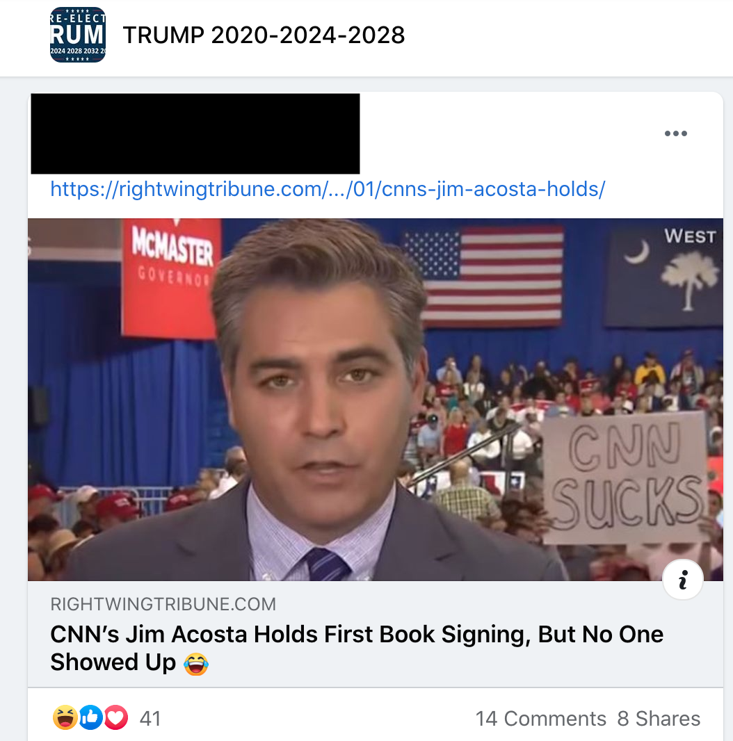 Right Wing Tribune content shared in "Trump 2020-2024-2028"