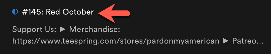 Red October - Pardon My American 