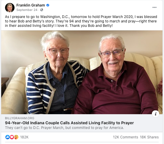 Image of Facebook post