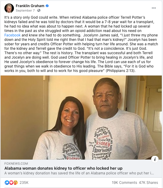 Image of Facebook post