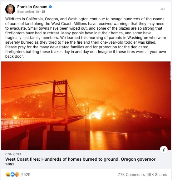 Image of Facebook post