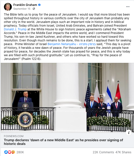 Image of Facebook post