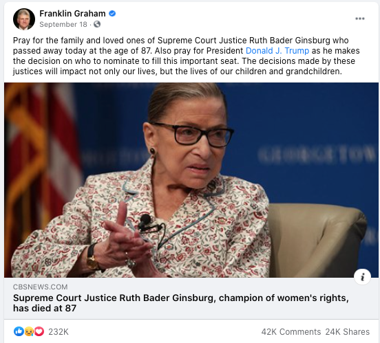 Image of Facebook post