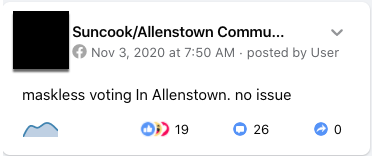 Image of Facebook post