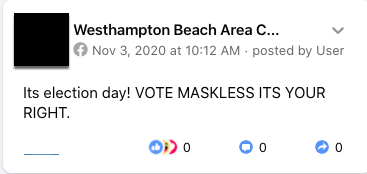 Image of Facebook post