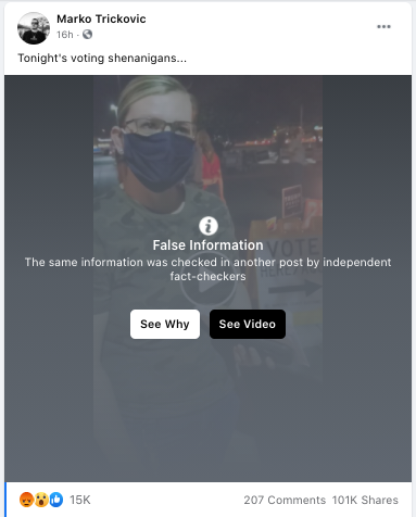 image of facebook post