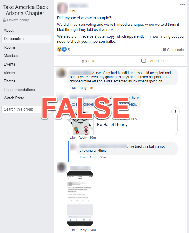 image of facebook post