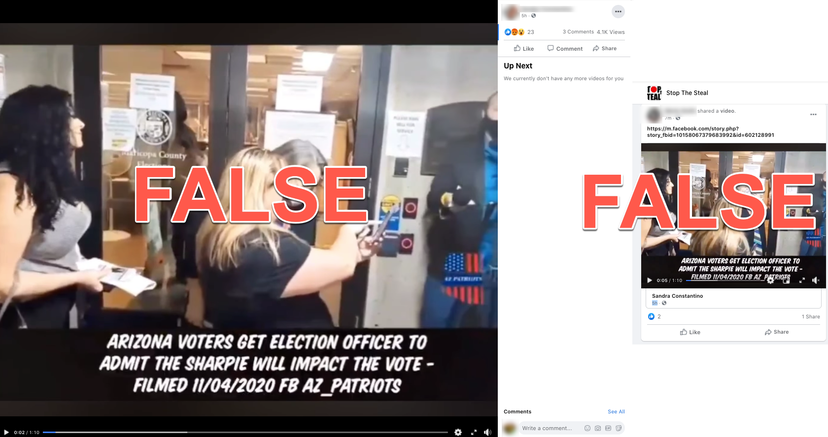 image of facebook post