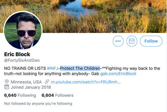 Eric Block and QAnon