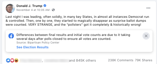 image of facebook post