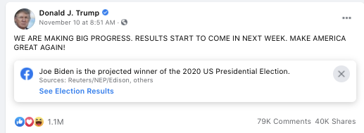 image of facebook post