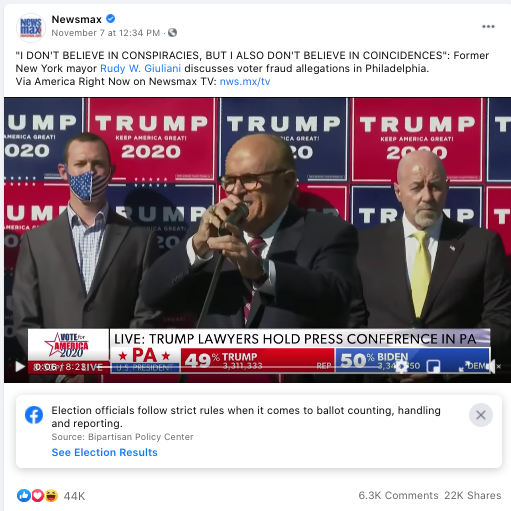 image of facebook post