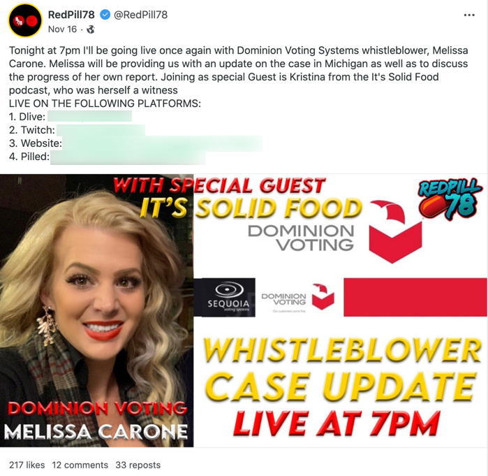 Mellissa Carone QAnon