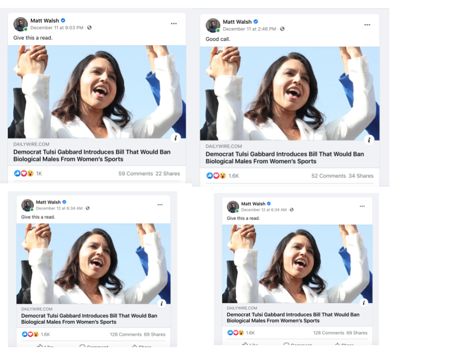 Walsh Gabbard Facebook engagement 1