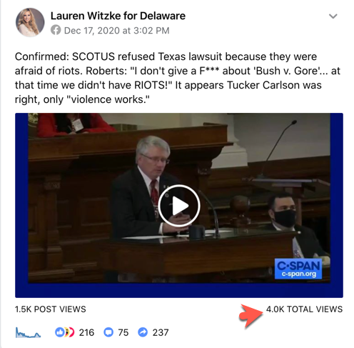 Texas speech Facebook2
