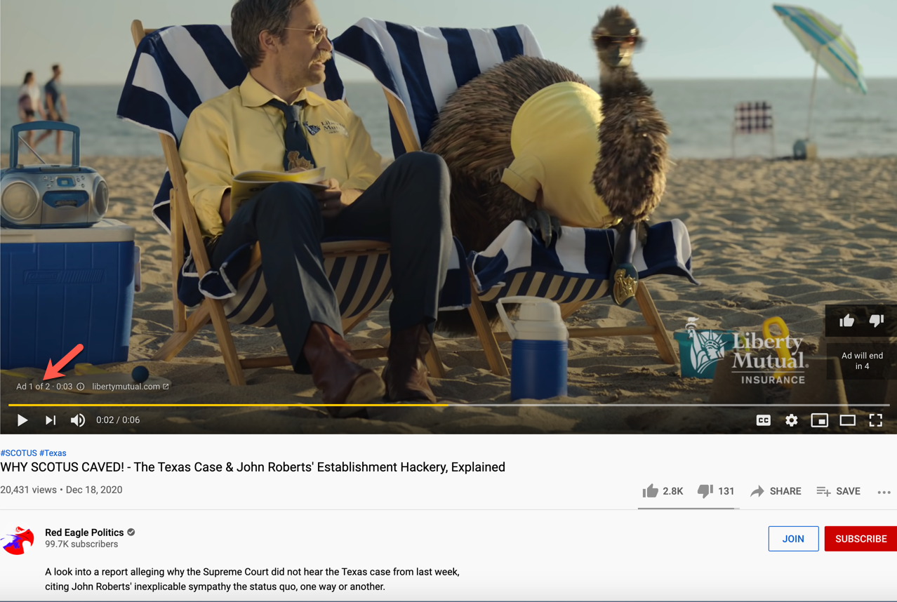 YouTube 4chan hoax ads