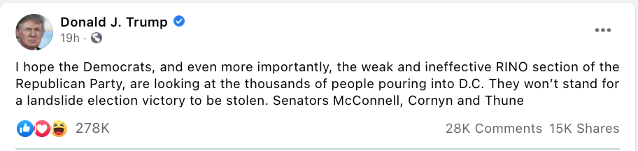 Weak and ineffective RINOs