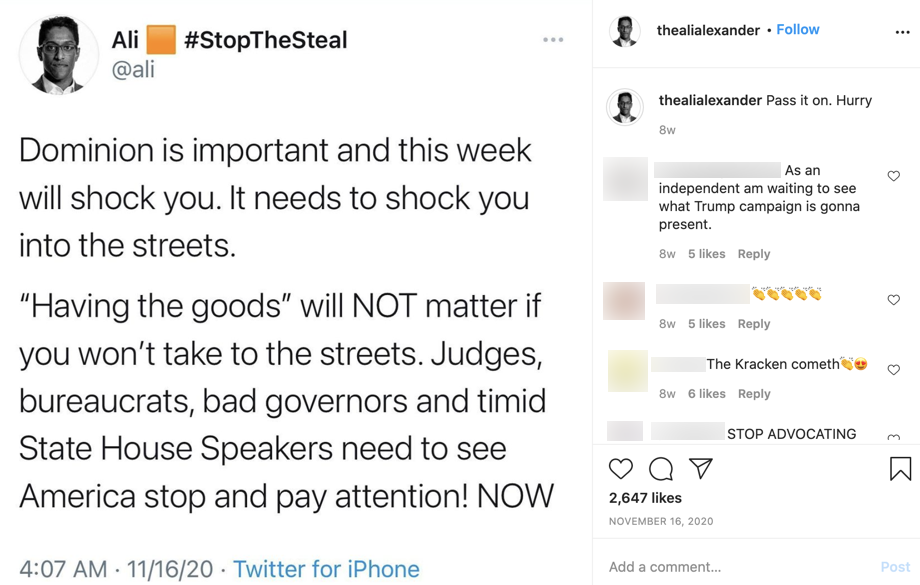 Image of Instagram post 