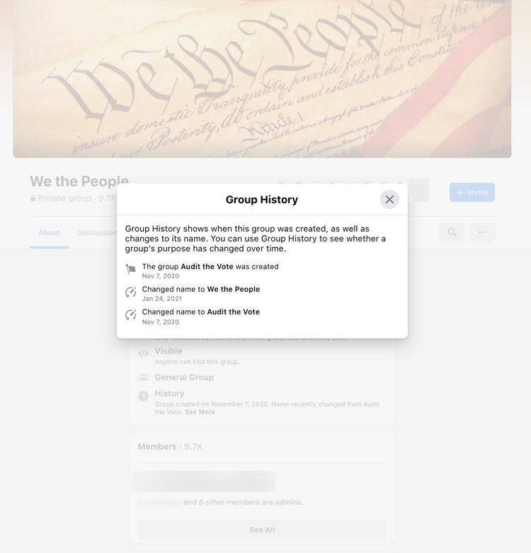 image of facebook group