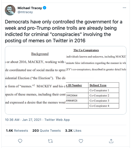 Michael Tracey Ricky Vaughn