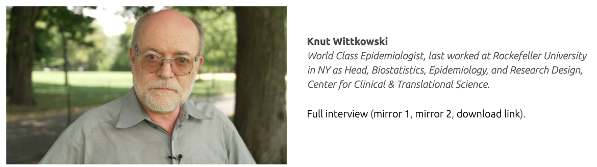 Knut Wittkowski Planet Lockdown