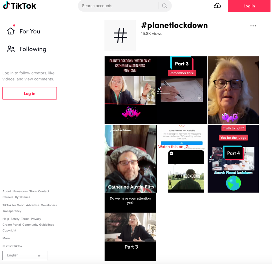 TikTok Planet Lockdown