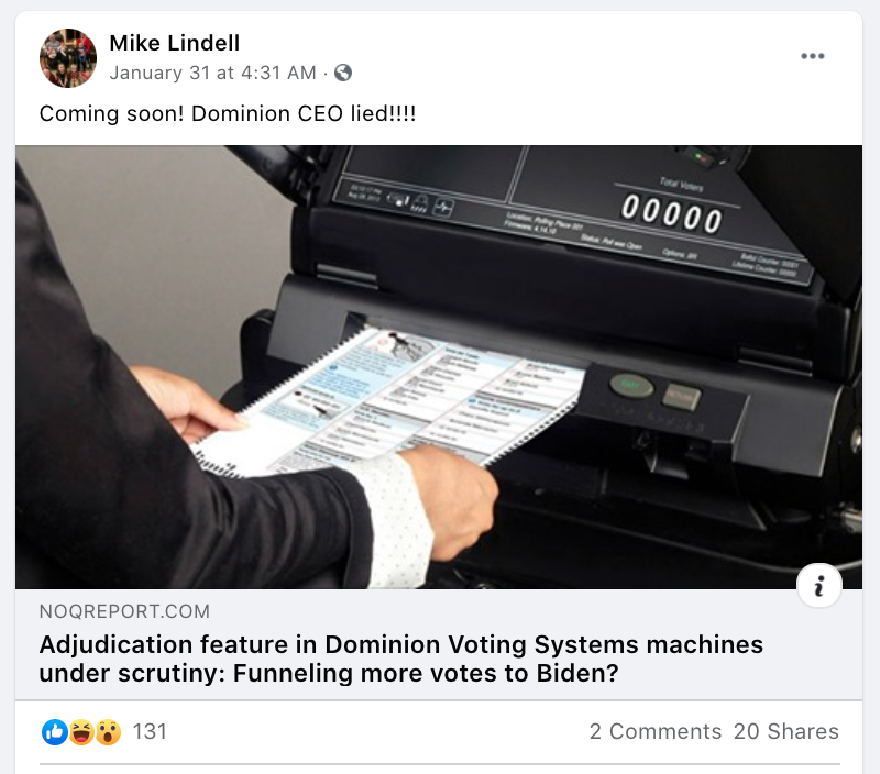 Dominion CEO lied!