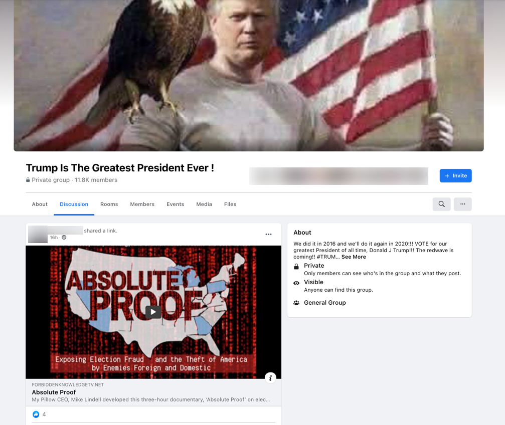 image of facebook post