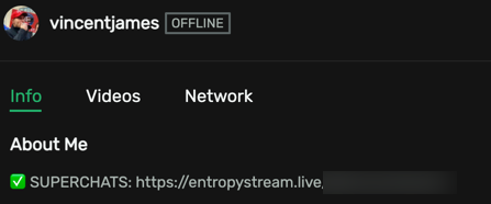 Vincent James Trovo entropy