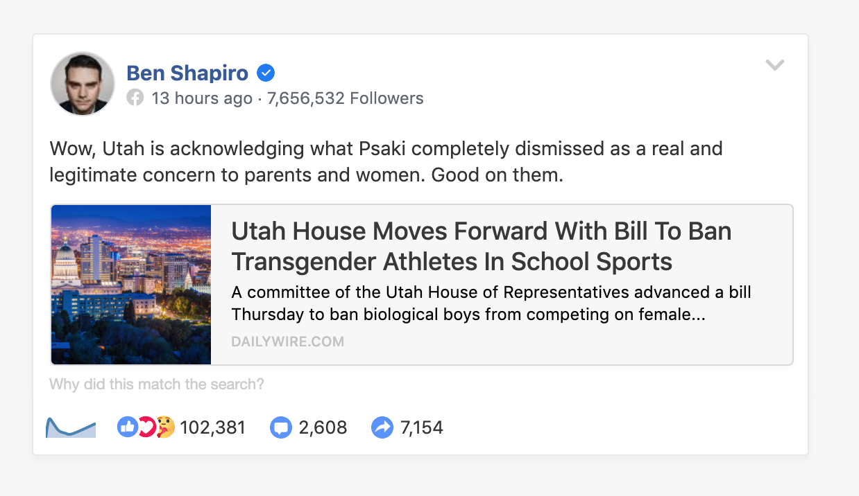 Shapiro 3 FB engagement WH briefing 